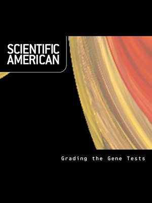 cover image of Scientific American: Grading the Gene Tests